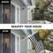 G128 Combo Pack: Flag Pole 6 FT White Tangle Free & USA America Black and White Flag 3x5 FT Brass Grommets Printed Polyester (Flag Included) Aluminum Flag Pole